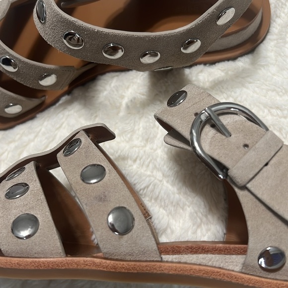 Rag & Bone Beau Fisherman Leather Sandals Sz 40| New no Box - Picture 13 of 13